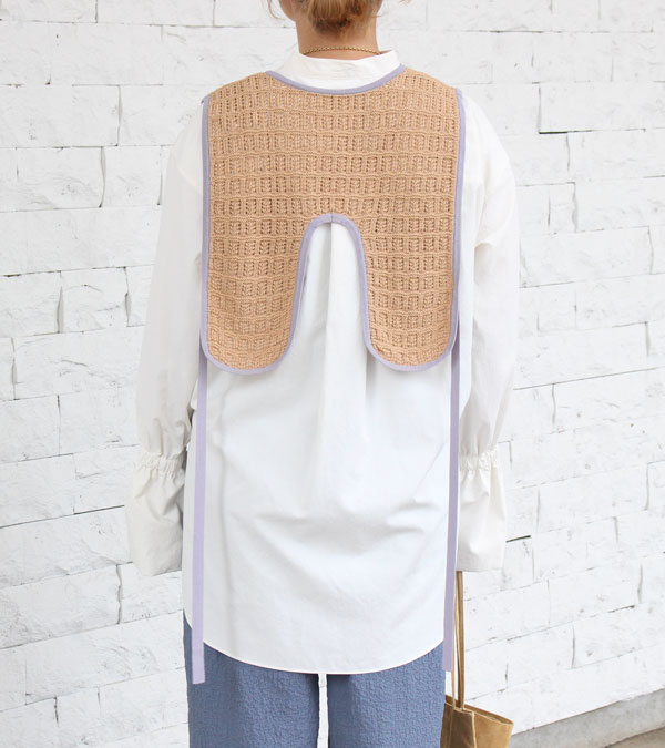 コードヤーンパイピングベスト Cordyarn Piping Vest /TODAYFUL 