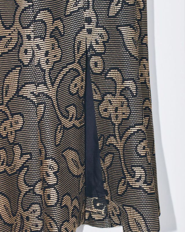 ジャガードリーフペンシルスカート Jacquard Leaf Pencilskirt 