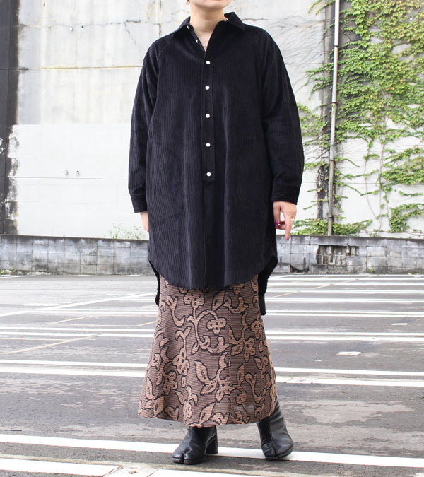 ジャガードリーフペンシルスカート Jacquard Leaf Pencilskirt 