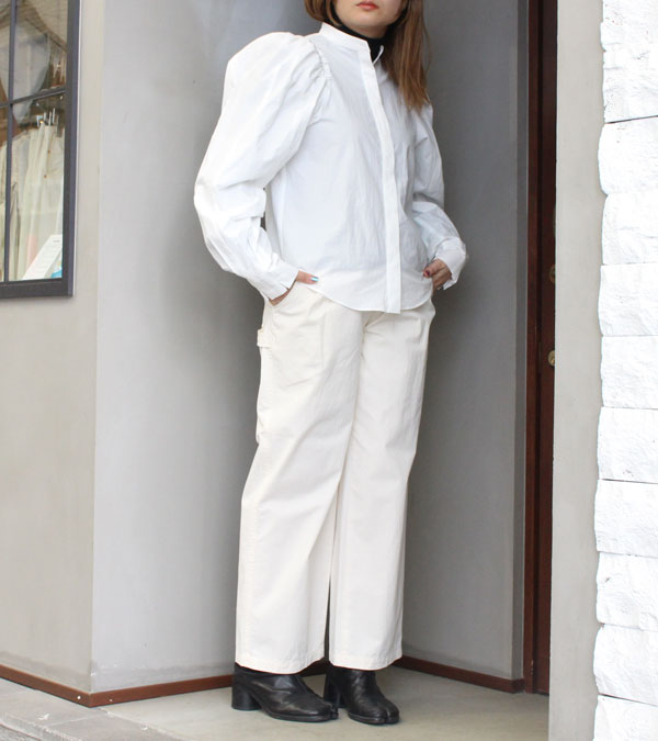 20%OFF！カットオフパフショルダーシャツ Cutoff Puffshoulder Shirts 