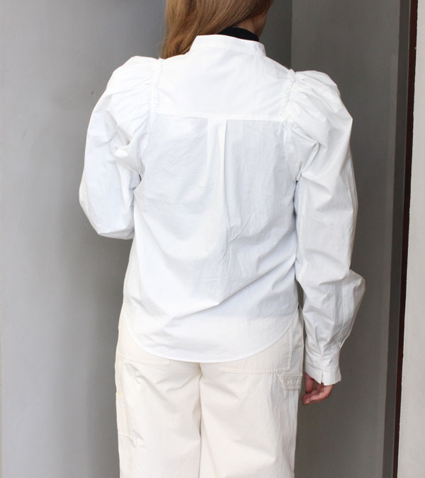 20%OFF！カットオフパフショルダーシャツ Cutoff Puffshoulder Shirts 