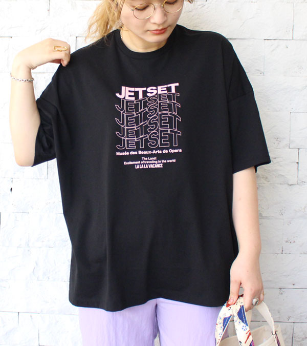 JETSETスクエアTシャツ