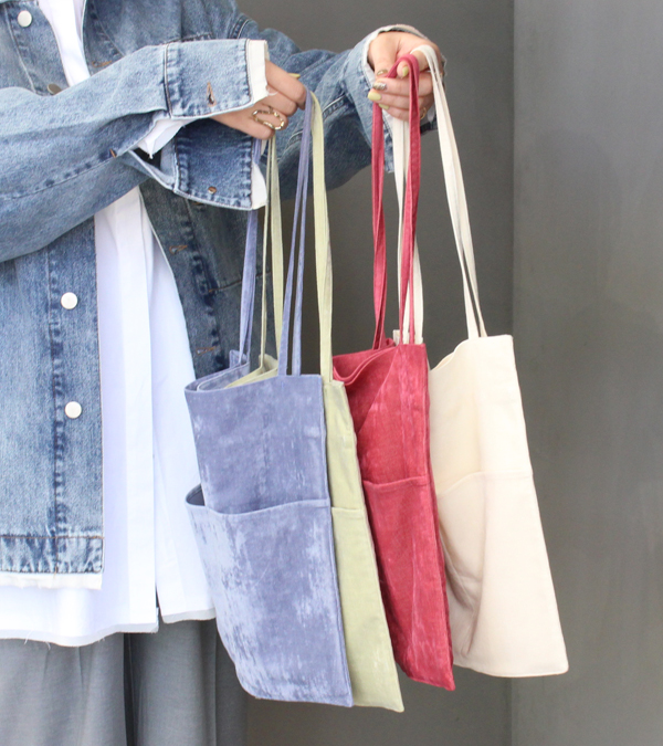 ベルベットトートバック　Velvet Tote Bag