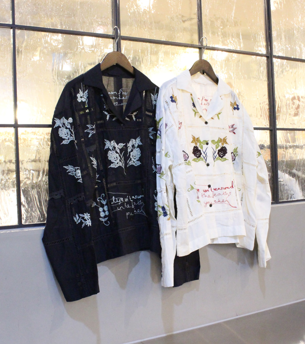 エンブロイダリーパッチワークシャツ　Embroidery Patchwork Shirts