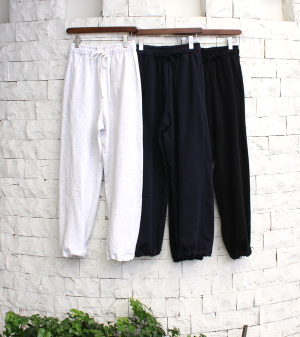 ドローストリングスウェットパンツ　Drawstring Sweat Pants