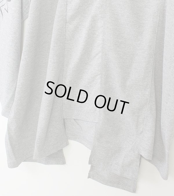 画像7: 50%OFF！ツーサイドプリンティングトップ(グレー)　circa make two sided printing top《セール商品につき返品不可》