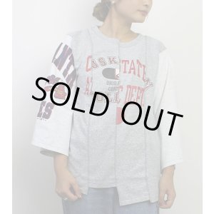画像: 50%OFF!ツーサイドプリンティングトップ(グレー) circa make two sided printing top《セール商品につき返品不可》