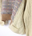 画像6: 30%OFF！アウトサイドノルディックワイドニットトップ(フロント/ノルディック)　circa make outside nordic wide knit top《セール商品につき返品不可》