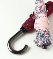 画像23: スカーフ柄晴雨兼用折り畳み傘(ウッドハンドル)