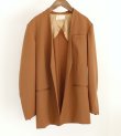 画像9: 30%OFF！ヴィンテージファブリックカラーテーラードジャケット　circa make vintage fabric collar tailored jacket《セール商品につき返品不可》
