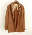 画像8: 30%OFF！ヴィンテージファブリックカラーテーラードジャケット　circa make vintage fabric collar tailored jacket《セール商品につき返品不可》