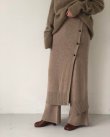 画像5: 30%OFF！ラップアラウンドニットスカート　Wraparound Knit Skirt　《セール商品につき返品不可》