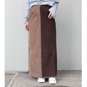 画像: ロングコーデュロイスカート　circa make long corduroy skirt