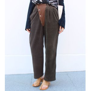 画像: 30%OFF！フロントスナップミリタリーコーデュロイパンツ　circa make front snap military corduroy pants《セール商品につき返品不可》