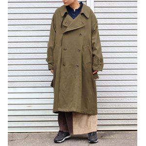 画像: 30%OFF！ネルガウンスリットトレンチコート（レディース）　circa make nel gown slit trench coat（ladies）《セール商品につき返品不可》