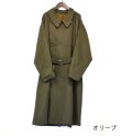 画像11: 50%OFF！ネルガウンスリットトレンチコート（レディース）　circa make nel gown slit trench coat（ladies）《セール商品につき返品不可》