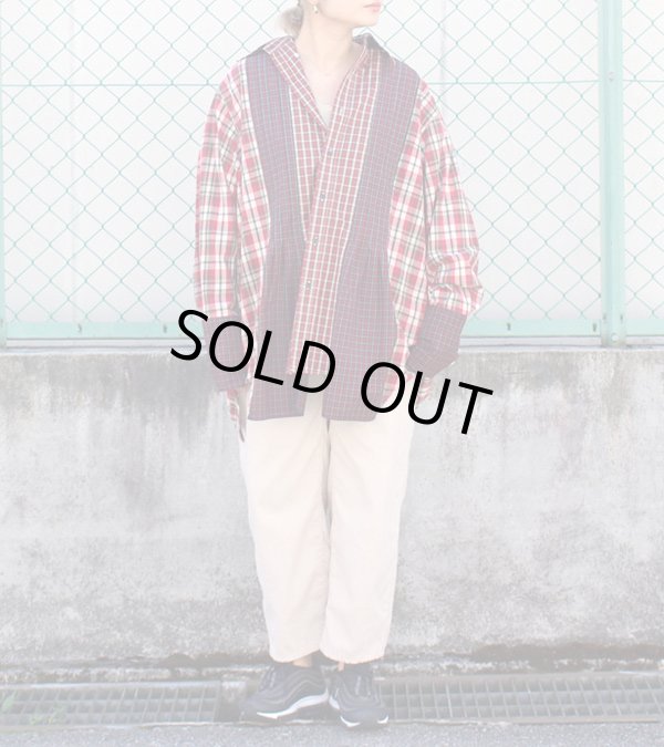 画像2: 40%OFF！ボースサイドタックシャツ　circa make both side tuck shirt《セール商品につき返品不可》
