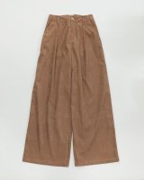 画像: 50%OFF！コーデュロイタックパンツ　Corduroy Tuck Pants　《セール商品につき返品不可》