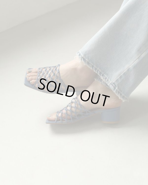 画像3: 30%OFF！レザーメッシュサンダル　Leather Mesh Sandals《セール商品につき返品不可》