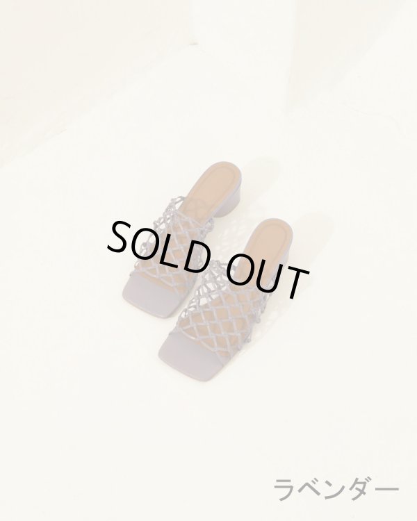 画像6: 30%OFF！レザーメッシュサンダル　Leather Mesh Sandals《セール商品につき返品不可》