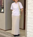 画像2: 20%OFF！リネンニットスカート　Line Knit Skirt　《セール商品につき返品不可》