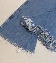 画像13: フリンジフレアデニムパンツ（ブルー）　circa make fringe denim pants