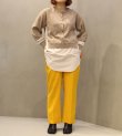 画像2: 50%OFF！コットンニット×トルファンローンストライプ　ドッキング2WAYプルオーバー《セール商品につき返品不可》