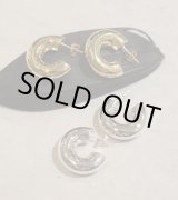 画像: チャンキーフープピアス　Chunky Hoop Pierce(Silver925)