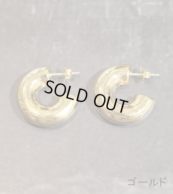 画像5: チャンキーフープピアス　Chunky Hoop Pierce(Silver925)