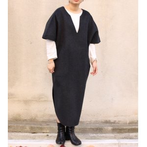 画像: ウールカフタンドレス　Wool Caftan Dress