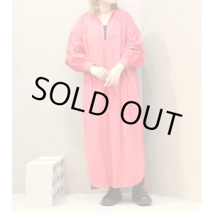画像: 40%OFF!ギャザーカフタンドレス Gather Caftan Dress《セール商品につき返品不可》