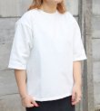 画像10: 30%OFF！コットンクリンプジャージーサイドスリットTシャツ《セール商品につき返品不可》