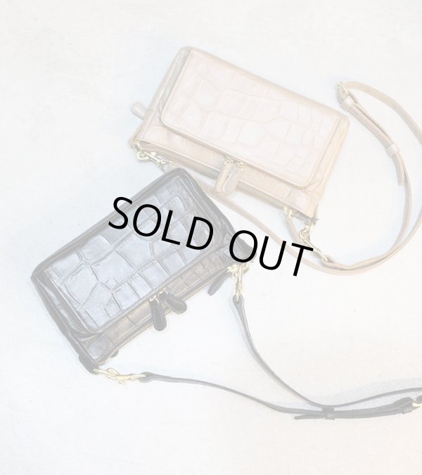 画像8: ジェントルクロコ2wayウォレットポシェット