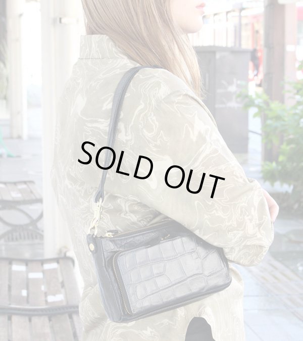 画像2: ジェントルクロコ2wayウォレットポシェット