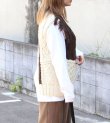 画像3: 30%OFF！パッチワークハンドニットベスト　Patchwork Handknit Vest《セール商品につき返品不可》