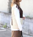 画像3: 20%OFF！パッチワークハンドニットベスト　Patchwork Handknit Vest《セール商品につき返品不可》