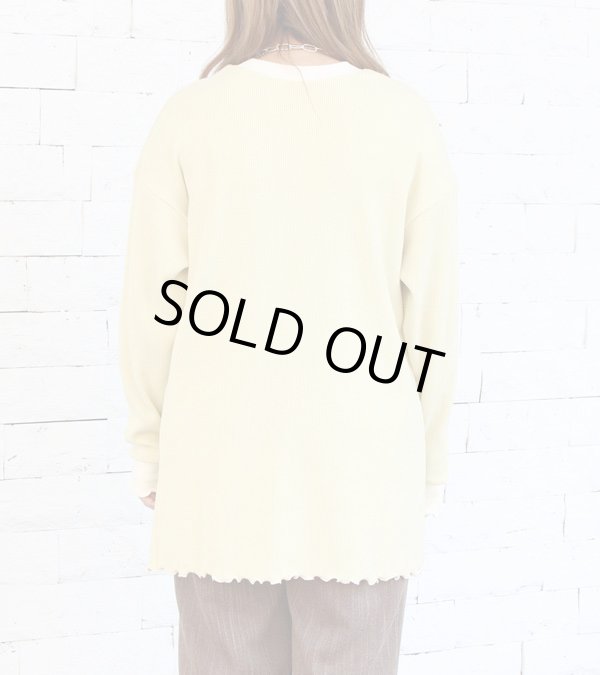 画像18: 40%OFF！ワッフルカラースキームトップス　WAFFLE COLOR SCHEME TOPS《セール商品につき返品不可》