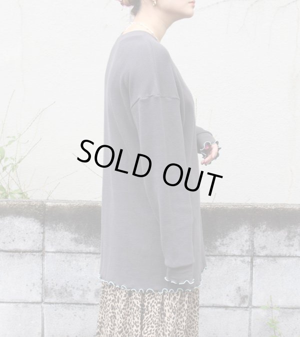 画像14: 40%OFF！ワッフルカラースキームトップス　WAFFLE COLOR SCHEME TOPS《セール商品につき返品不可》