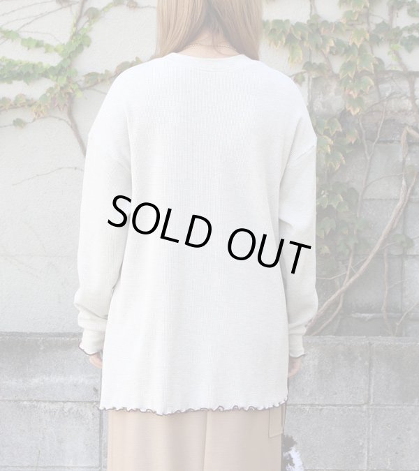 画像4: 40%OFF！ワッフルカラースキームトップス　WAFFLE COLOR SCHEME TOPS《セール商品につき返品不可》