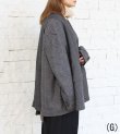 画像10: 30%OFF！ノーカラーワイドジャケット　circa make no collar wide jacket（グレー）《セール商品につき返品不可》