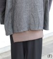 画像8: 30%OFF！ノーカラーワイドジャケット　circa make no collar wide jacket（グレー）《セール商品につき返品不可》