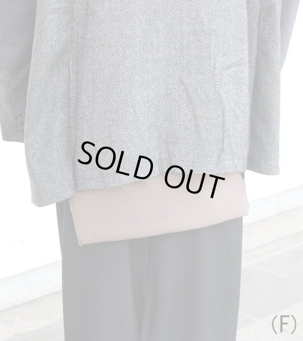 画像16: 30%OFF！ノーカラーワイドジャケット　circa make no collar wide jacket（グレー）《セール商品につき返品不可》