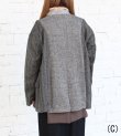 画像18: 30%OFF！ノーカラーワイドジャケット　circa make no collar wide jacket（グレー）《セール商品につき返品不可》