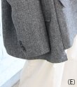 画像39: 30%OFF！ノーカラーワイドジャケット　circa make no collar wide jacket（グレー）《セール商品につき返品不可》