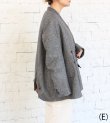 画像35: 30%OFF！ノーカラーワイドジャケット　circa make no collar wide jacket（グレー）《セール商品につき返品不可》