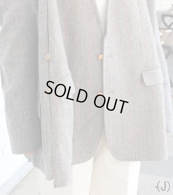 画像38: 30%OFF！ノーカラーワイドジャケット　circa make no collar wide jacket（グレー）《セール商品につき返品不可》