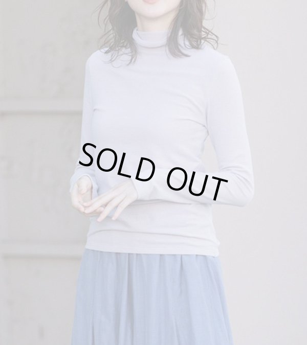 画像12: 30%OFF！ツイストクレープジャージタートルネックプルオーバー《セール商品につき返品不可》