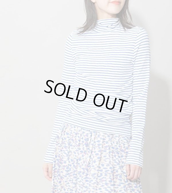 画像2: 30%OFF！ツイストクレープジャージタートルネックプルオーバー《セール商品につき返品不可》