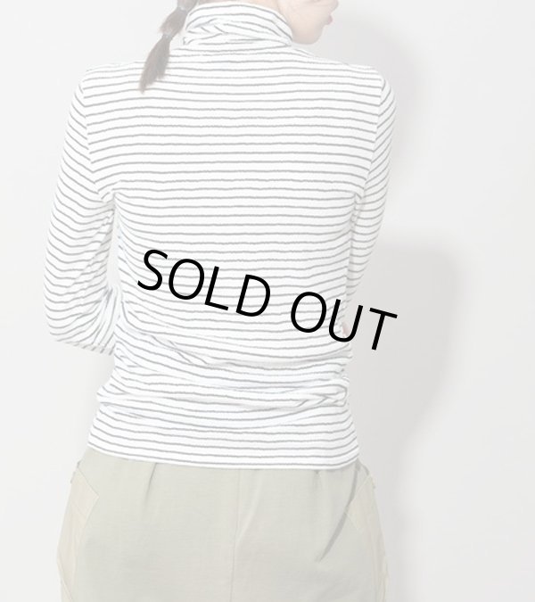 画像7: 30%OFF！ツイストクレープジャージタートルネックプルオーバー《セール商品につき返品不可》