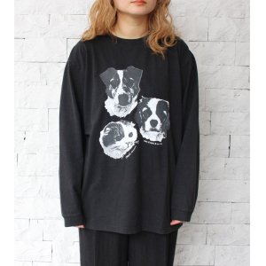 画像: 30%OFF！プリントロングスリーブティー(ホリー)　ObyO print long sleeve tee(holly）《セール商品につき返品不可》